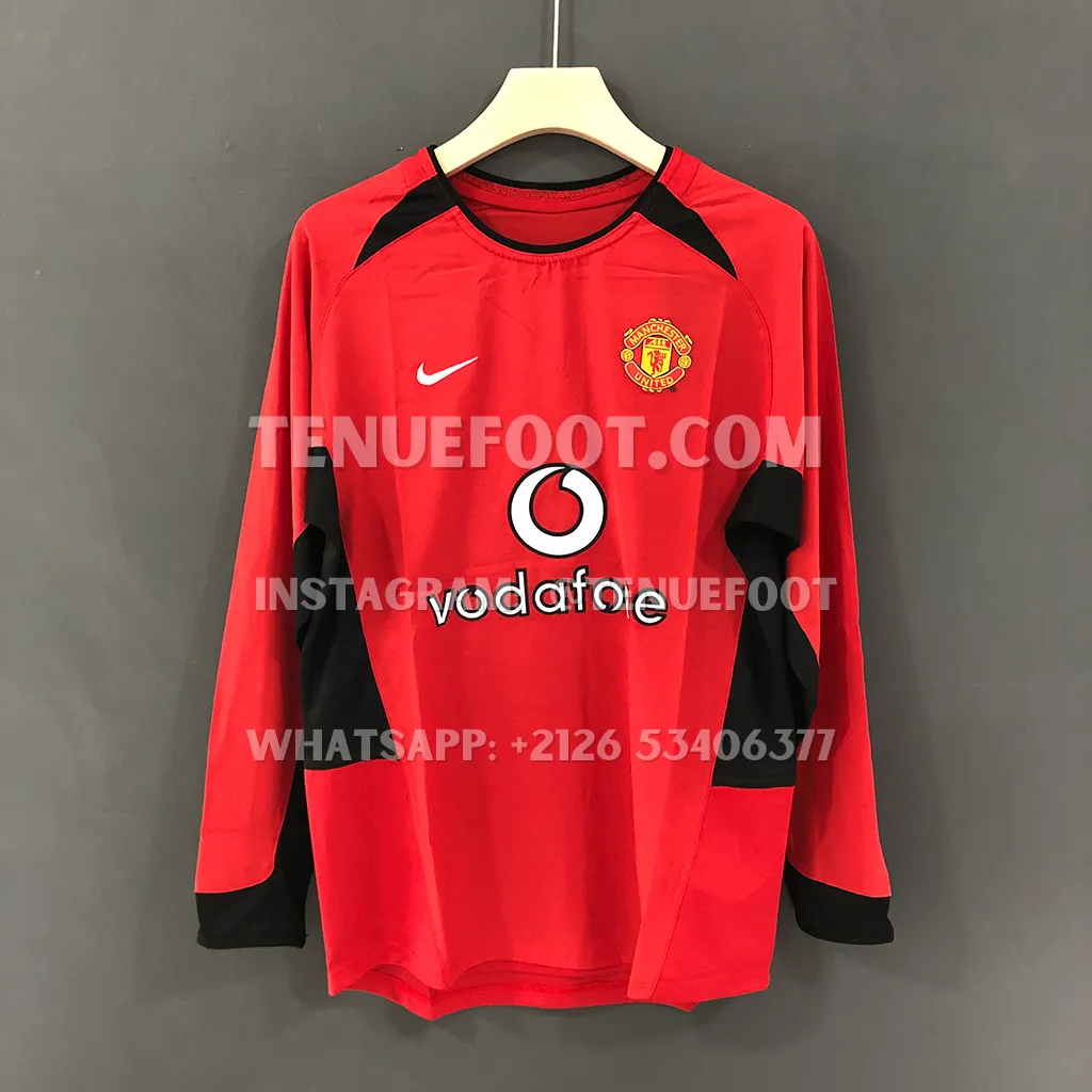 Man Utd Retro 02-03 Home LS (1)