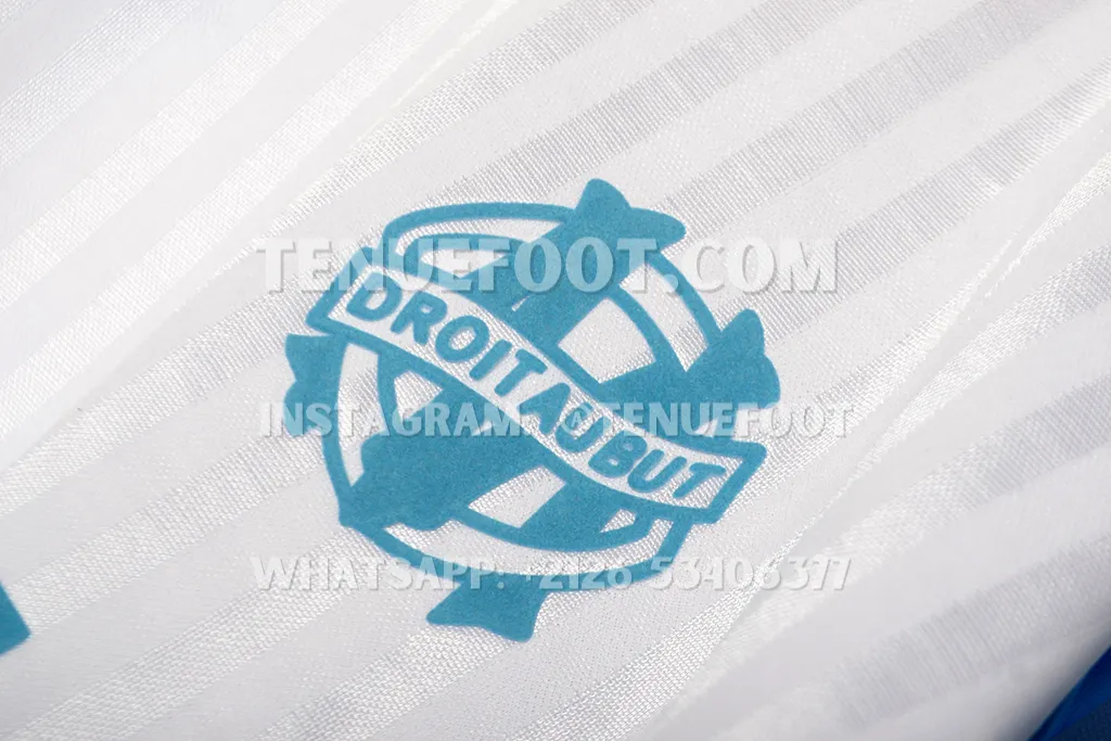 OL Marseille Retro 90-91 Home LS (3)