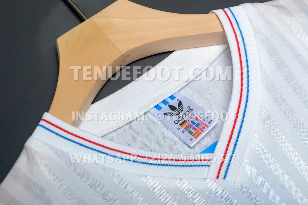 OL Marseille Retro 90-91 Home LS (4)