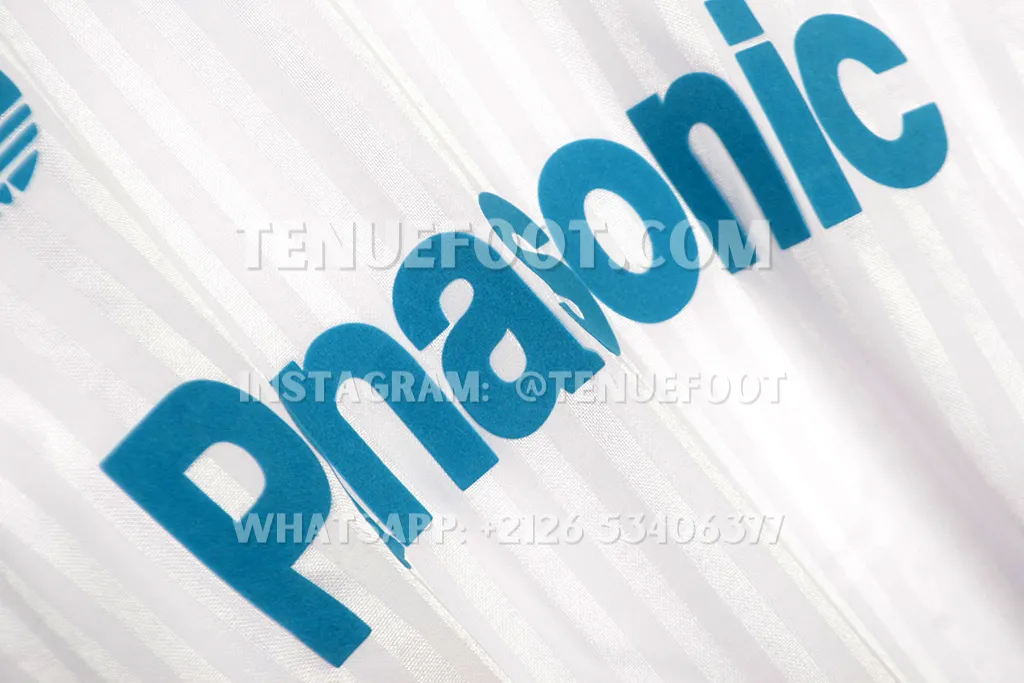 OL Marseille Retro 90-91 Home LS (5)