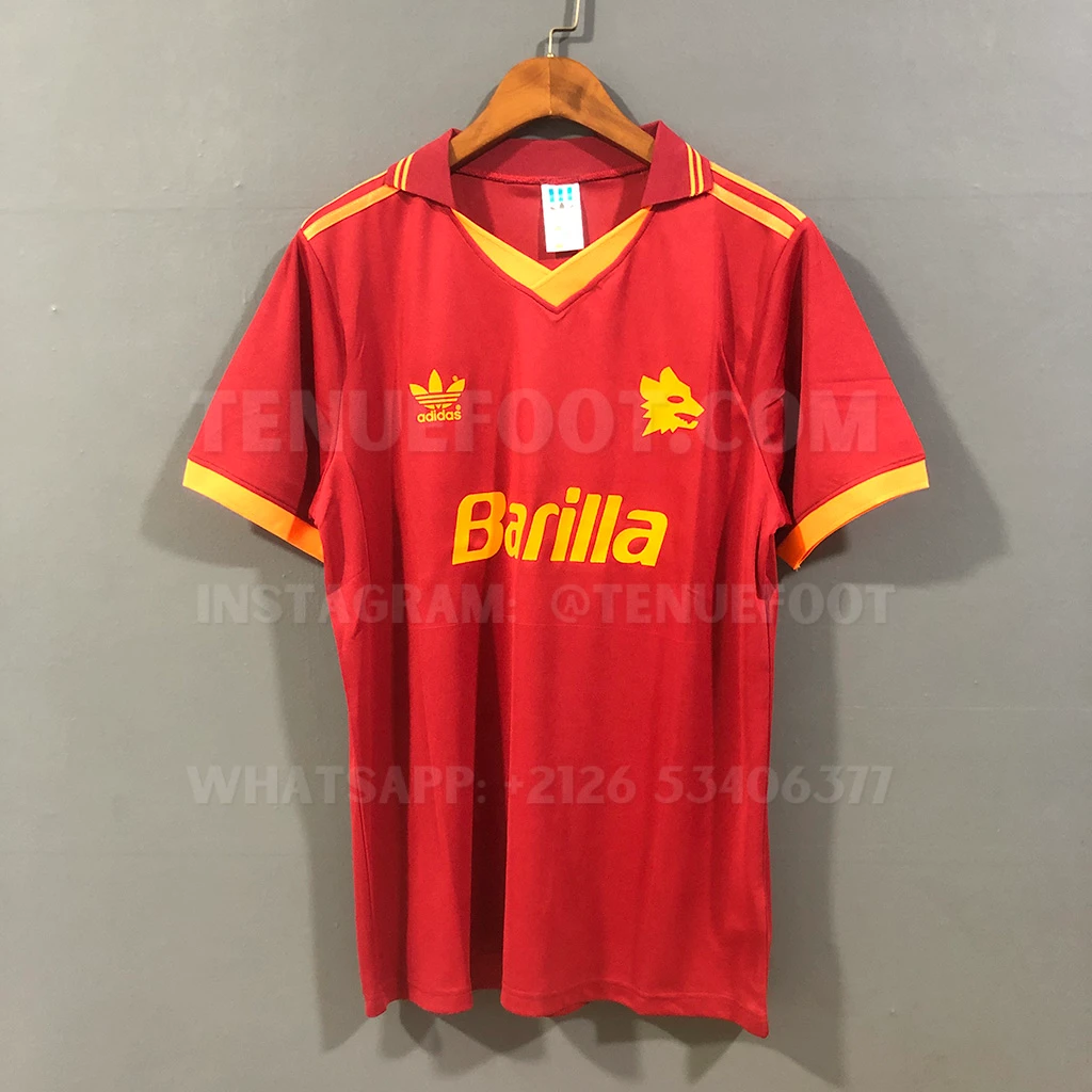 AS Roma Retro 92-94 Home (1)