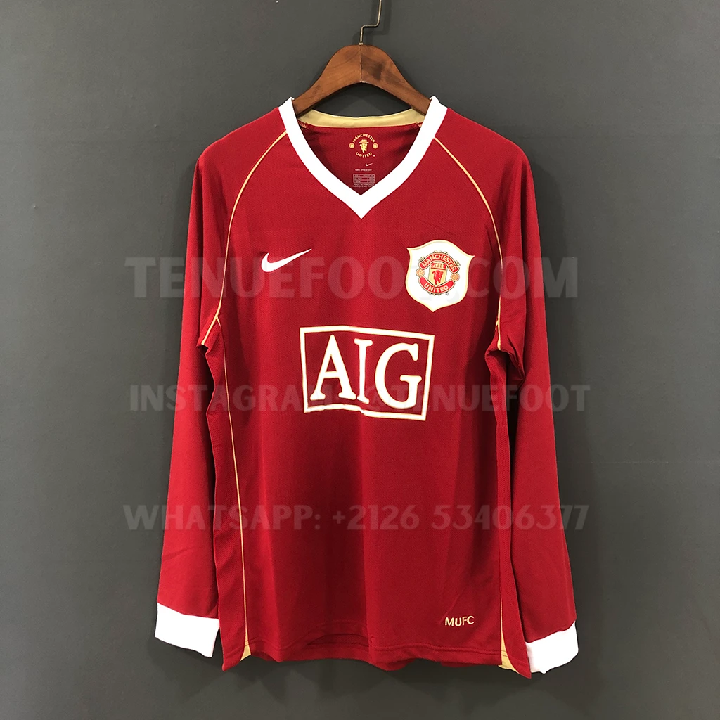 Man Utd Retro 06-07 Home LS (1)