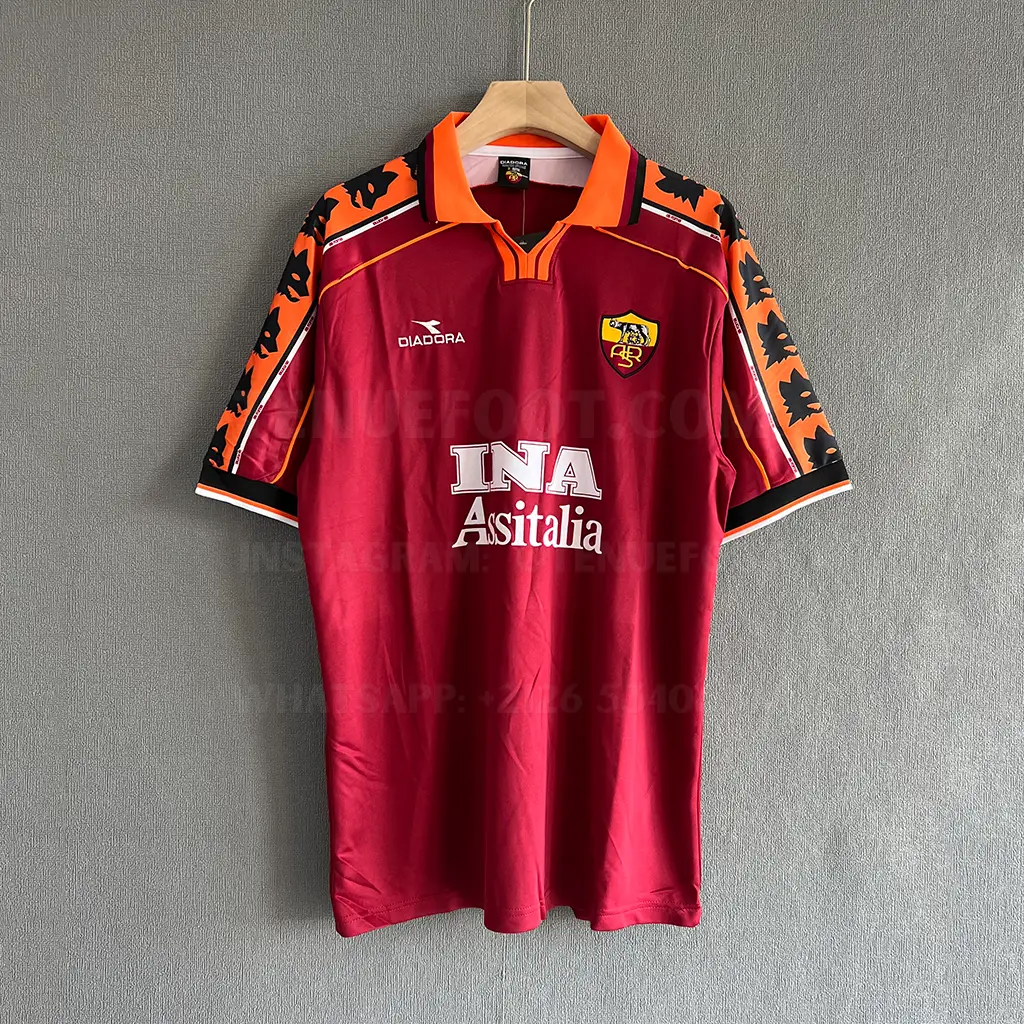 AS Roma Retro 98-99 Home (1)
