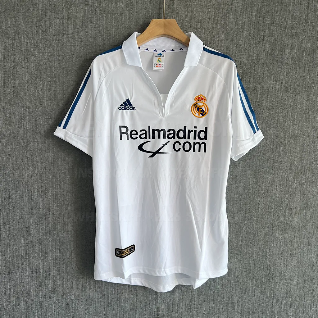 Real Madrid Retro 01-02 Home (1)