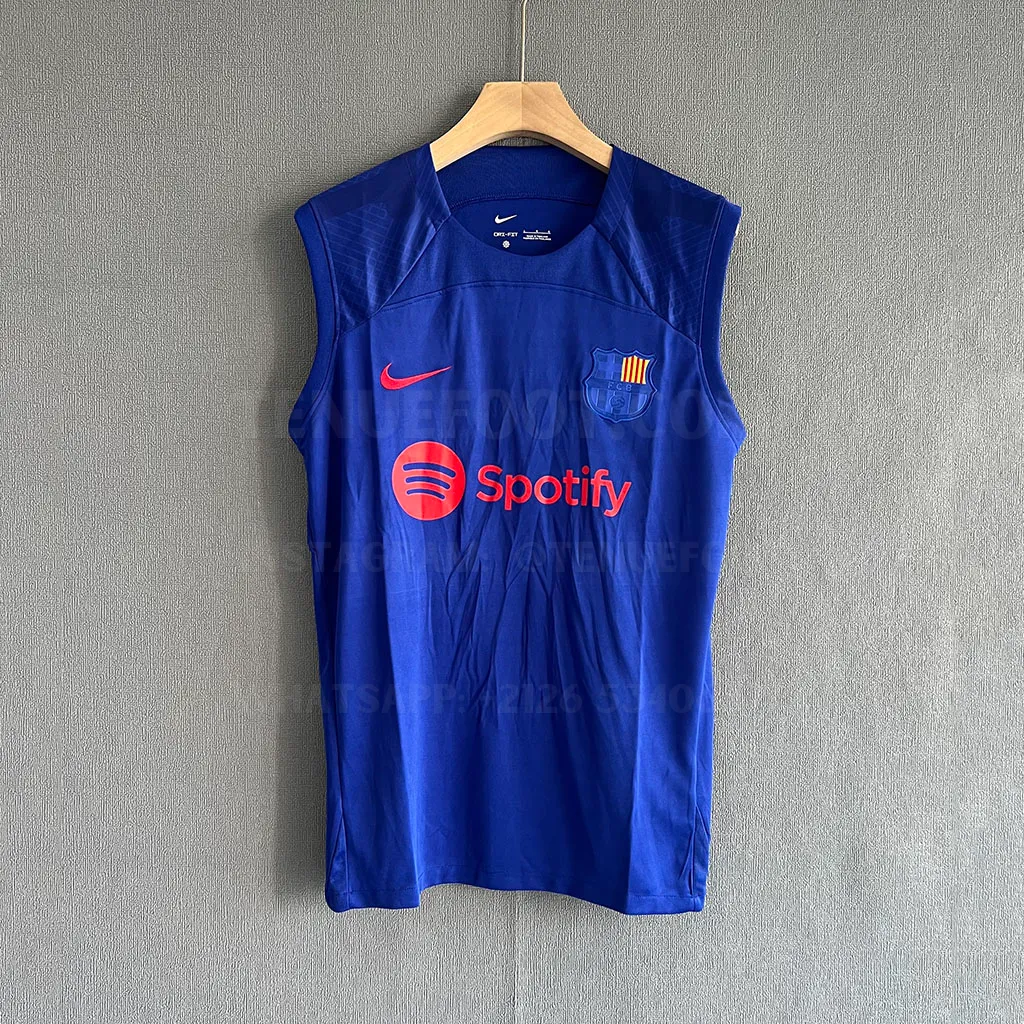 Barcelona Training Vest Blue (1)