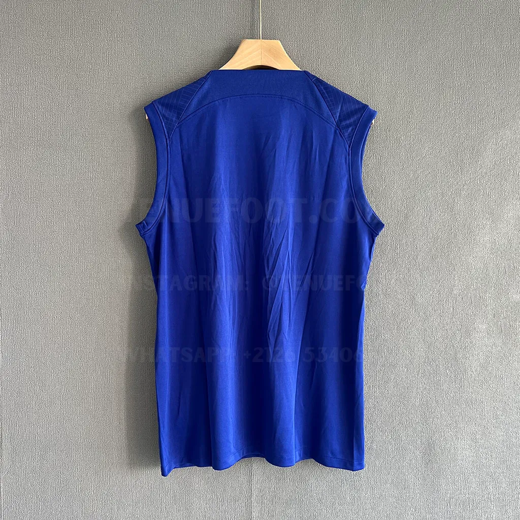 Barcelona Training Vest Blue (7)