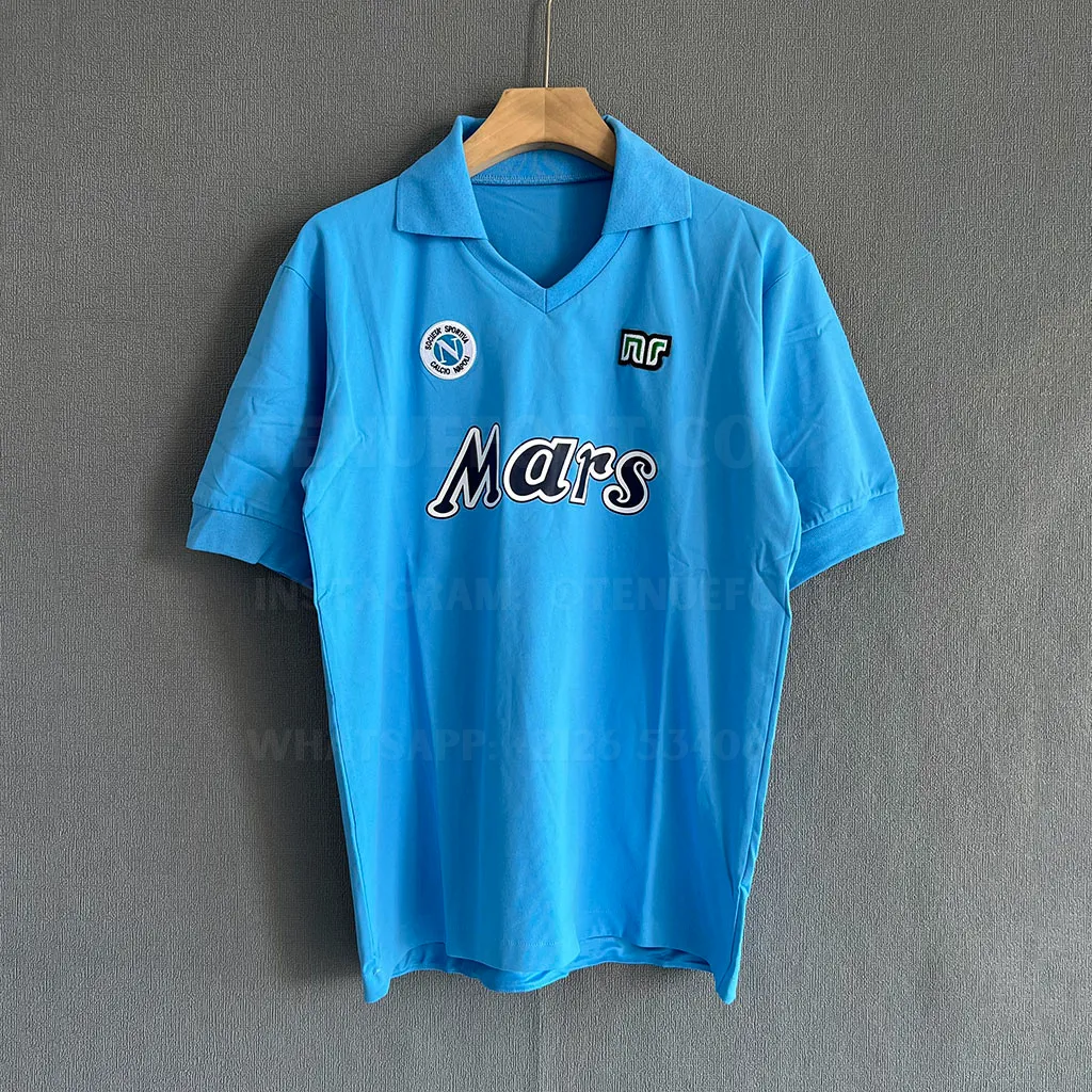 Napoli Retro 88-89 UEFA Cup Home (1)