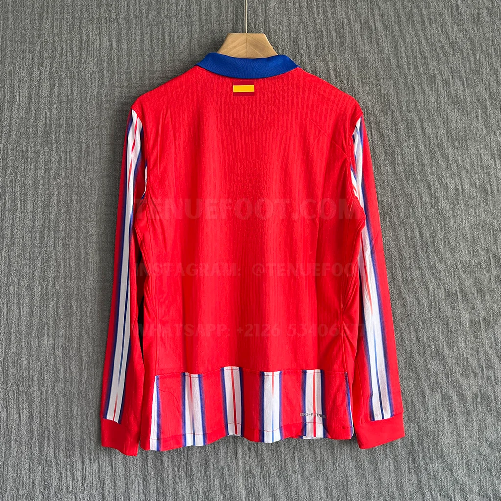 Atletico Madrid Home LS Player Version (7)