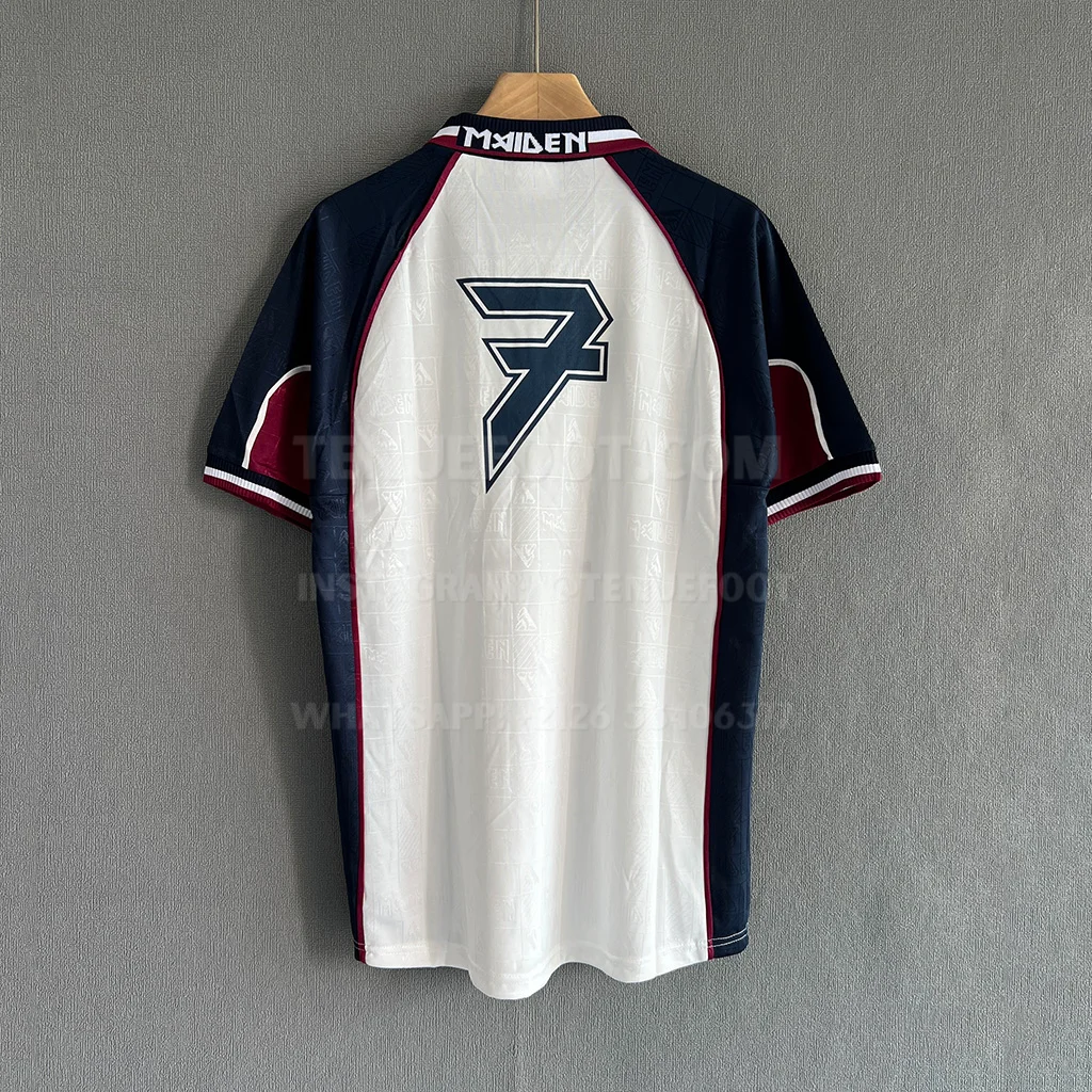 West Ham Retro x Iron Maiden 99-00 Away (7)