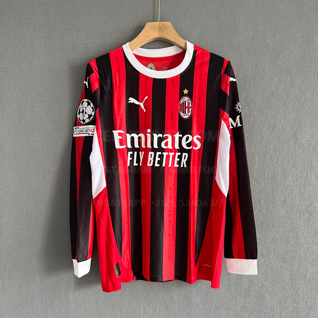 AC Milan Home LS Player Version (1)
