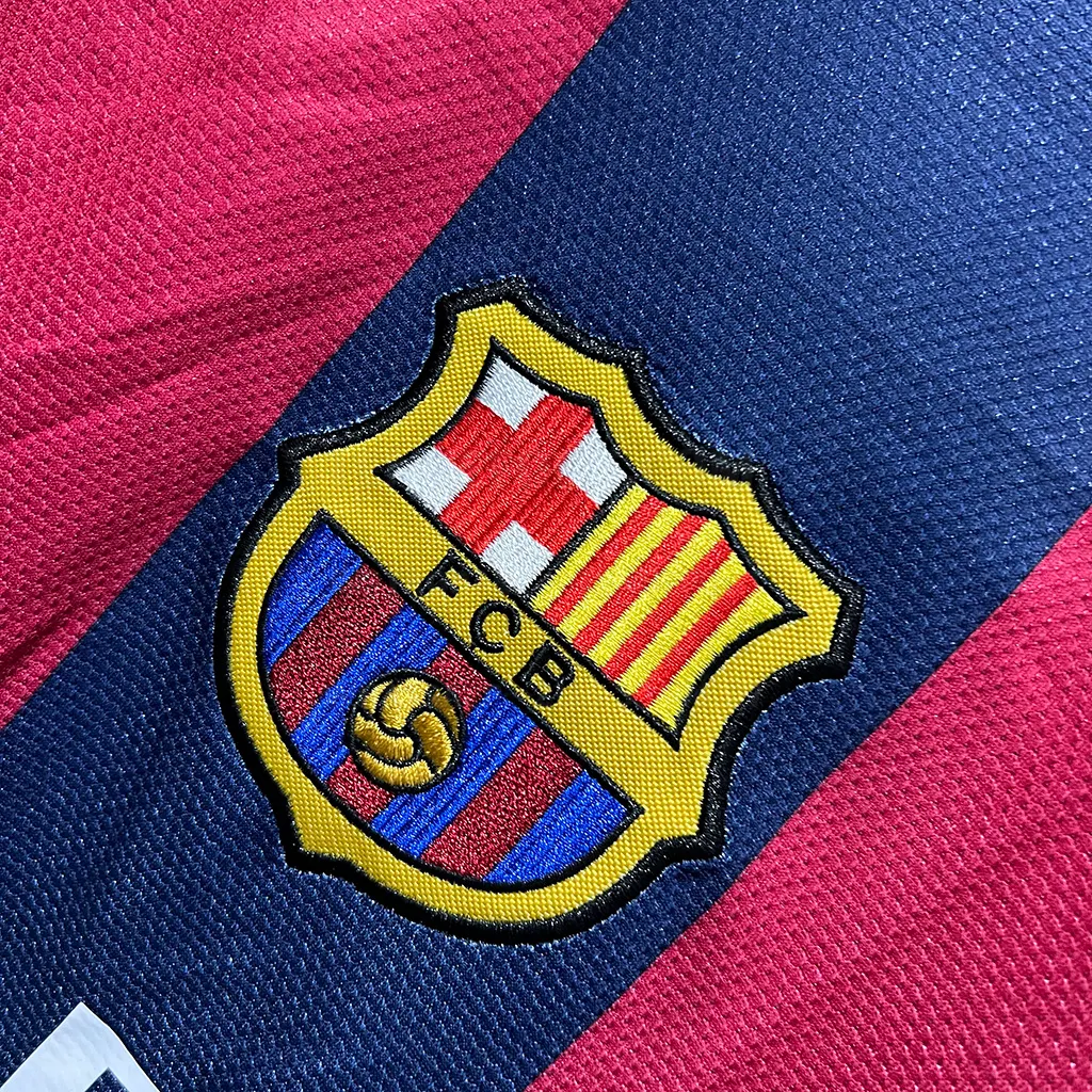 Barcelona Retro 14-15 Home Player Version (2)