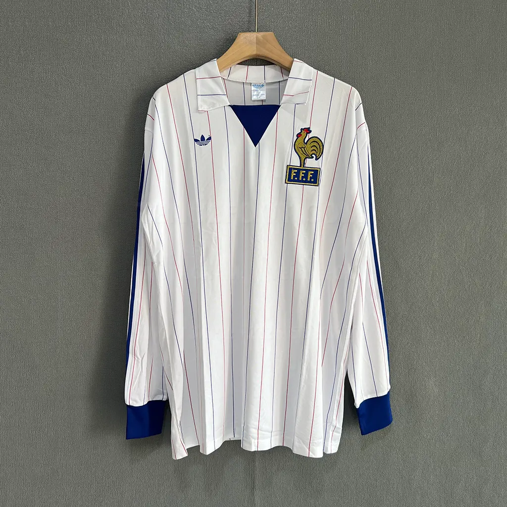 France Retro 80-82 Away LS (1)