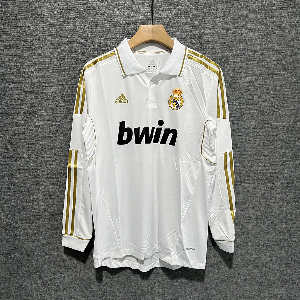 Real Madrid Retro 11-12 Home LS Player Version (1)
