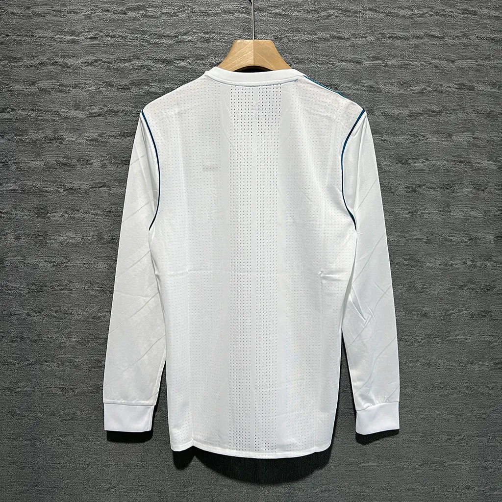 Real Madrid Retro 17-18 Home LS Player Version (7)